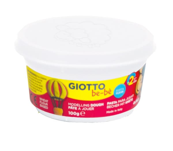 Modellera för de yngsta från 2 år 4x100 g Giotto Be-bè