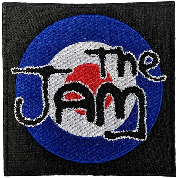 The Jam Woven Target Logo Patch Black/Blue/White One Size