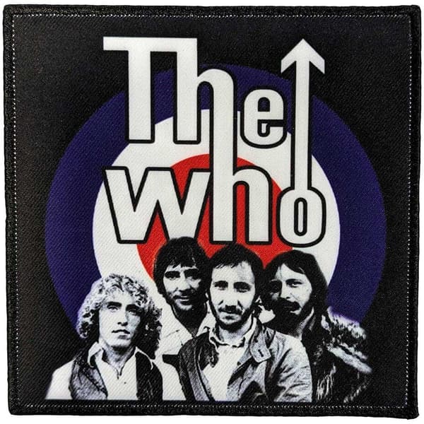 The Who Fotopatch för band Black/White/Red One Size