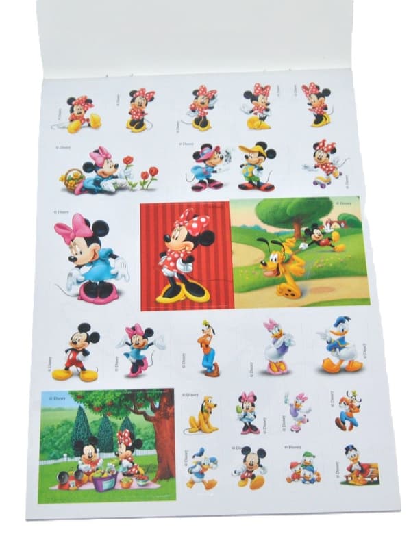 Disney Mimmi målarbok med stickers