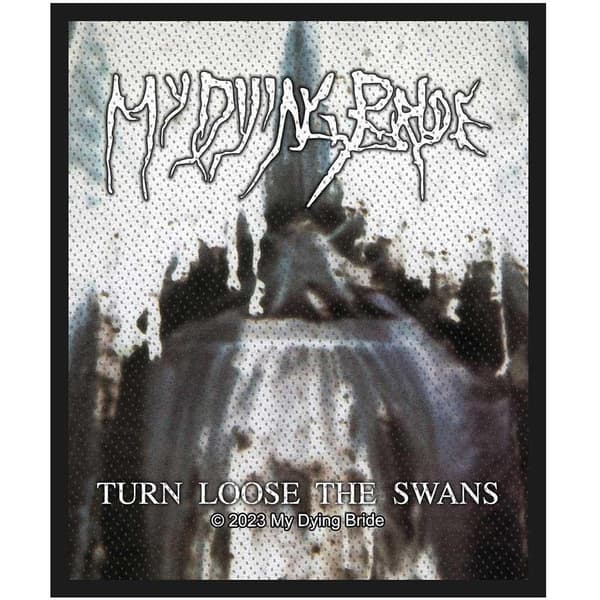 My Dying Bride Turn Loose The Swans Vävd lapp
