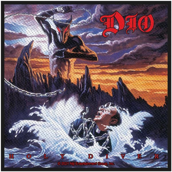 Dio Holy Diver Patch Multicoloured One Size