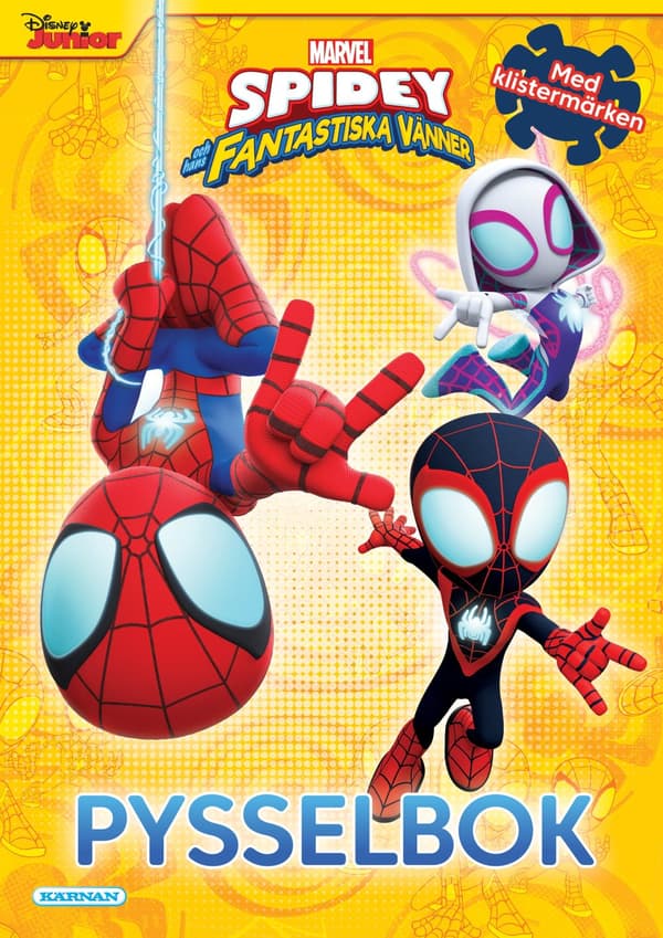 Pysselbok Spidey med klistermärken Kärnan