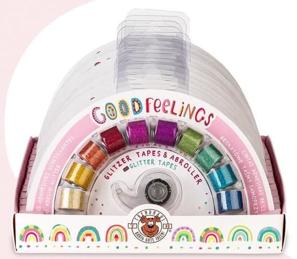 Glittertejp Good Feeling 12-p Trendhaus