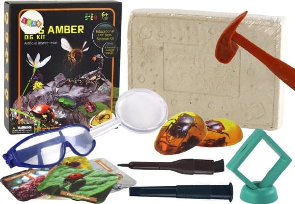 LeanToys arkeologiske utgravninger Insekter i rav