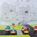 Miniatyrbilde 2 av 2: Klistremerker Kjøretøy 72-pakk Playbox