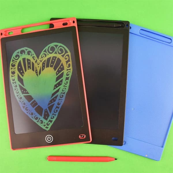 Tegnebræt LCD 8,5" Rød