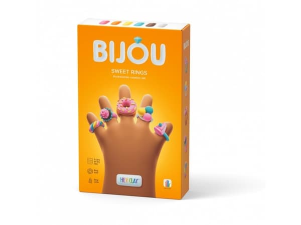 Hei Clay Bijou Rings Søtsaker