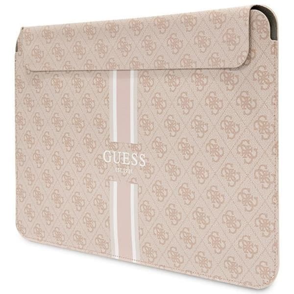Guess Datafodral 16" Sleeve Printed Stripes - Rosa