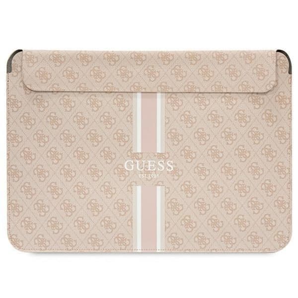 Guess Datafodral 16" Sleeve Printed Stripes - Rosa