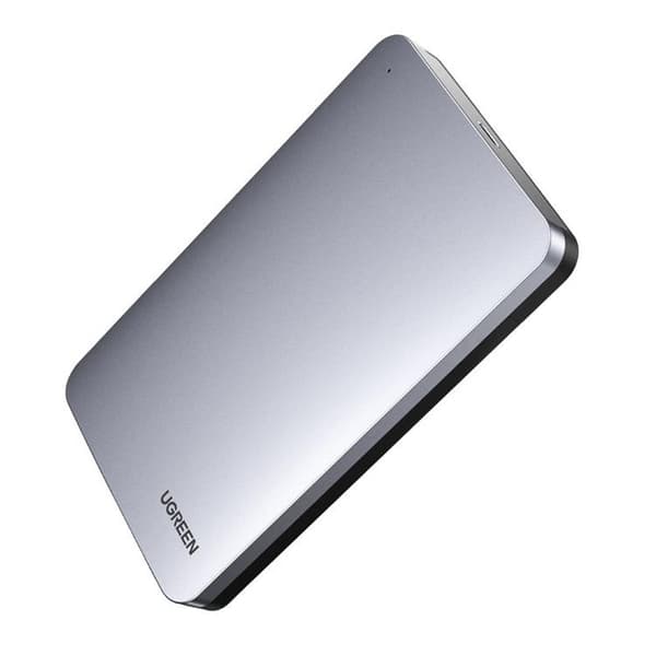 Ugreen Fickhöljet Hårddisk 2.5'' Sata 6Gbps Typ-C Kabel 0.5m - Grå