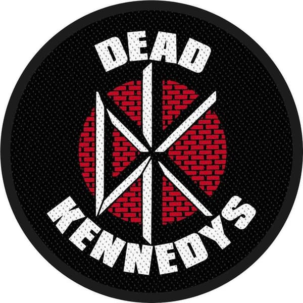 Dead Kennedys Woven Logo Patch Black One Size