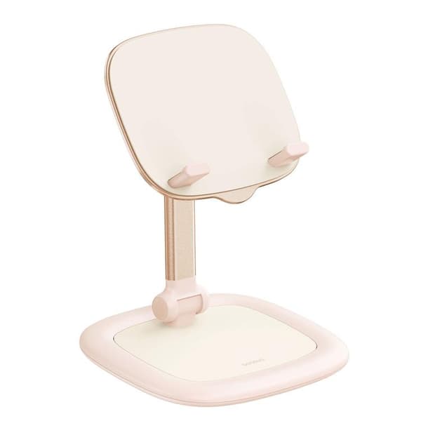 BASEUS Adjustable Tablettställ Seashell - Rosa