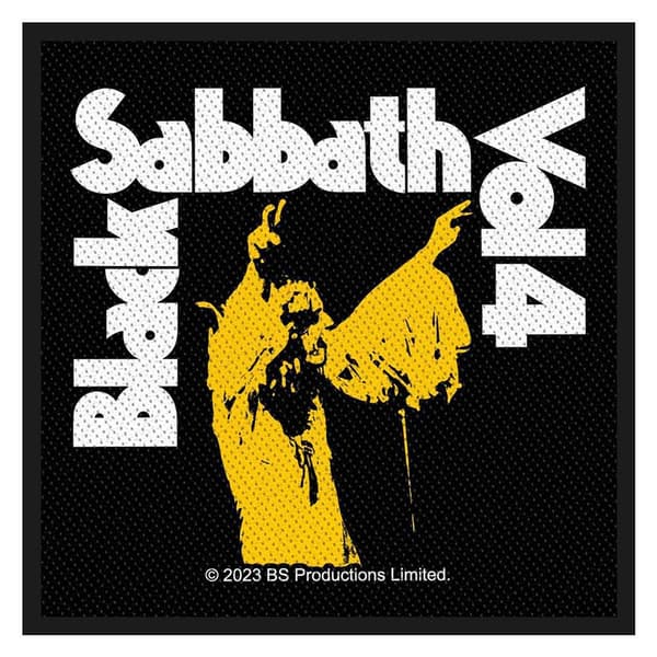 Black Sabbath Vol 4 Standard Patch
