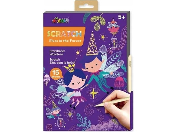 Avenir Scratch Game A5 - Alver i hagen