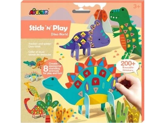 Avenir Stick N Play - Dinosaurusten maailma