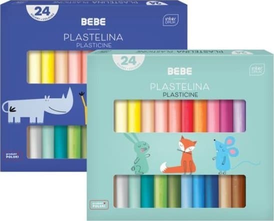 Interdruk Plasticine INTERDRUK BB KIDS 24 farger