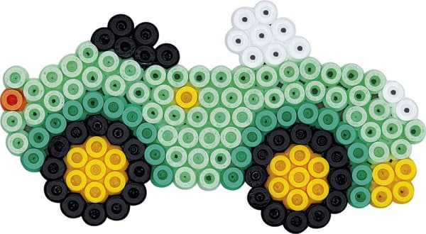 Hama Midi Beads 4000 pcs in Tub with pegboards