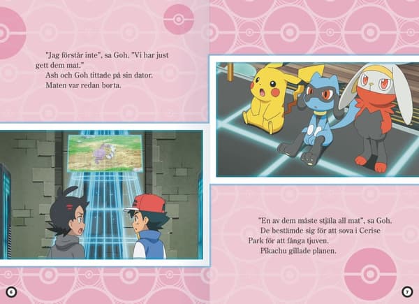 Pokemon Lätt att läsa Mysteriet med den försvunna maten