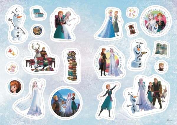 Disney Frost Målarbok