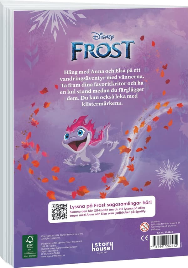 Disney Frost Målarbok
