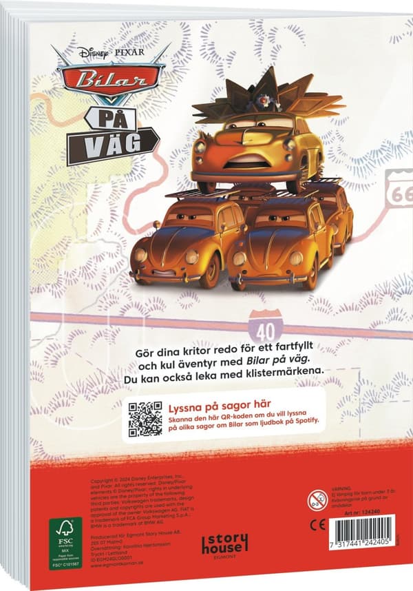 Disney Cars on the Road malebog