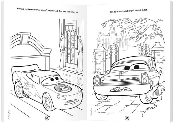 Disney Cars on the Road malebog