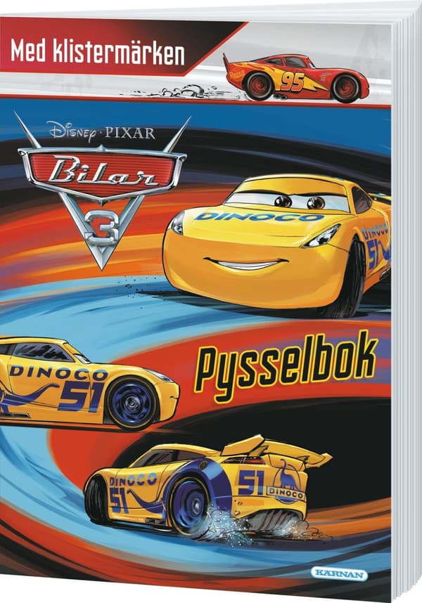 Disney Bilar 3 Pysselbok