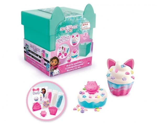 Epee Plastic Mass Gabi's Cat House - Överraskningslåda för katter, grön (plastmassa)