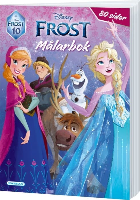 Målarbok Disney Frost extra tjock, Kärnan