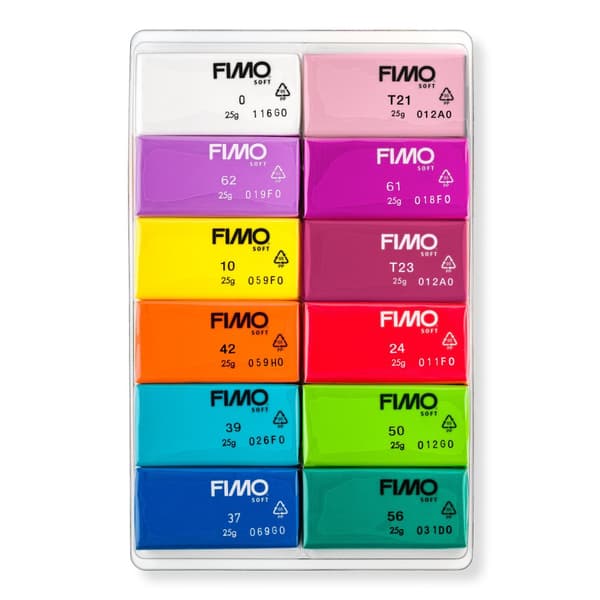 FIMO Lera Brilliant Colours 12x25g Staedtler