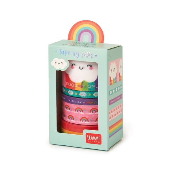 Washiteip Rainbow 5-pack Tape by Tape Legami
