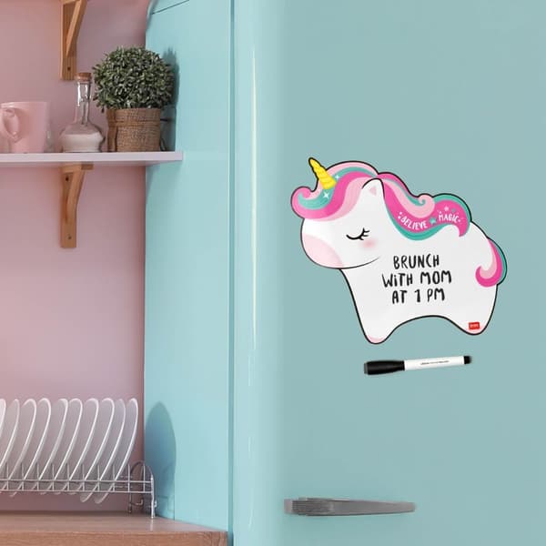 Magnetisk Whiteboard Tavla Unicorn 28 cm Legami