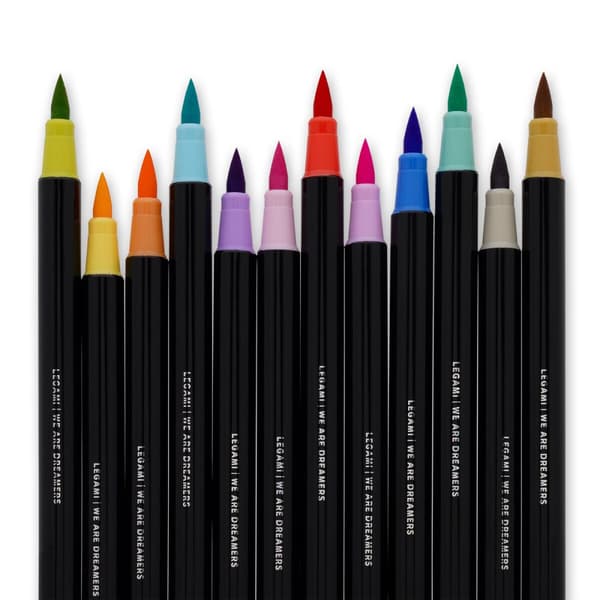 Brush Markers Standard Färger 12-pack Legami