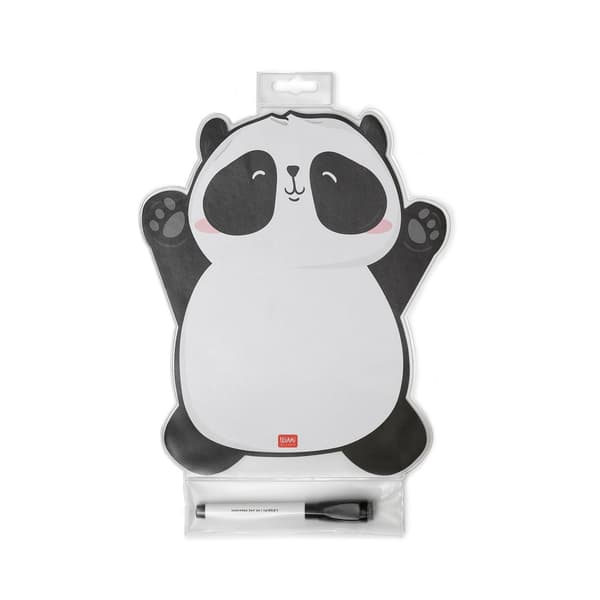 Magnetisk Whiteboard Tavla Panda 28 cm Legami