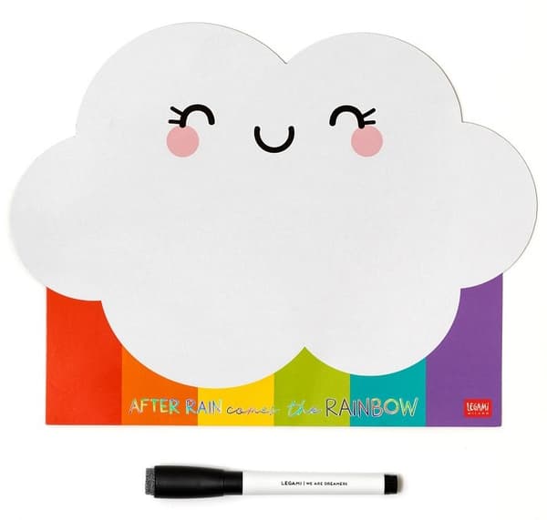 Magnetisk Whiteboard Tavla Rainbow 28 cm Legami