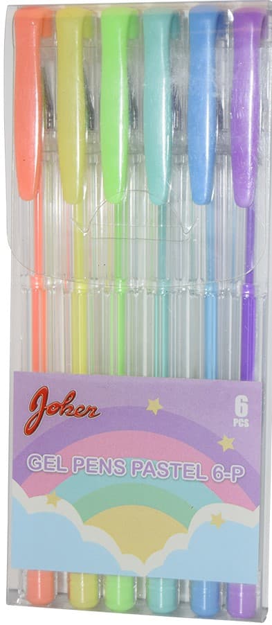 Gelpenna Pastellfärger 6-pack
