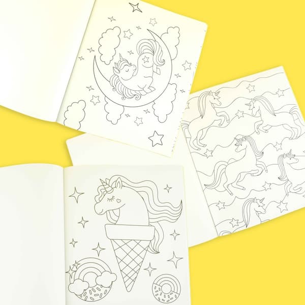 Målarbok Hello Unicorn 32 sidor