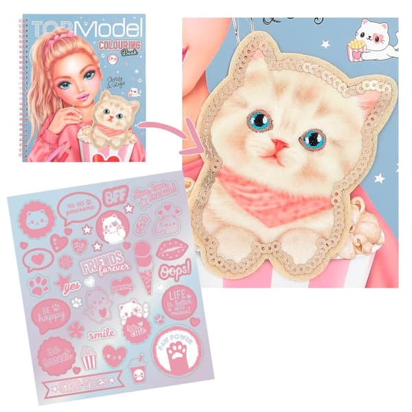 Fargeleggingsbok CUTIE STAR TOPModel