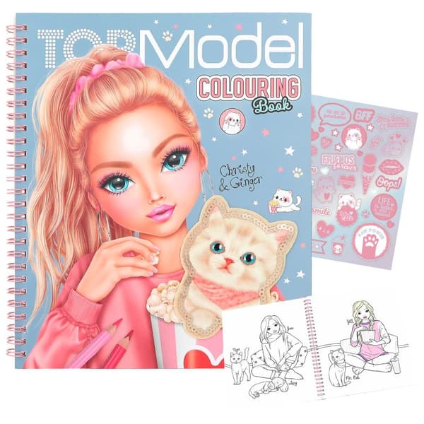 Fargeleggingsbok CUTIE STAR TOPModel