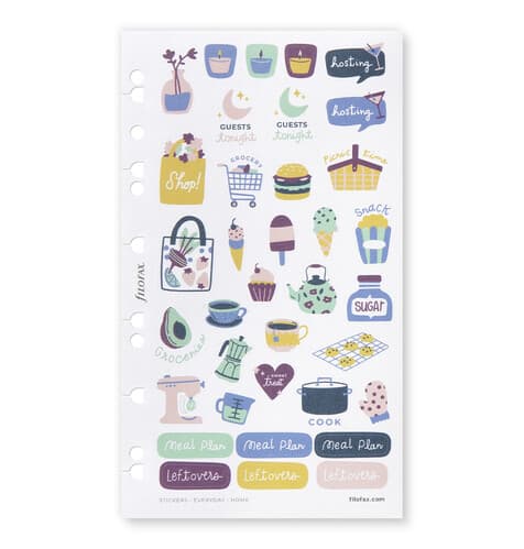 Klistremerker A5/Personal Bullet Journal Home 284-pack