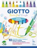 Miniatyrbild 1 av 3: Brushpen Pastellfärger 10-pack Giotto Turbo