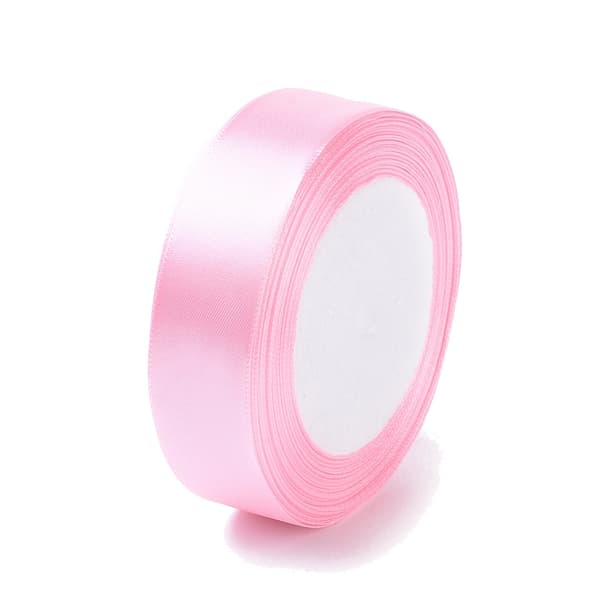 20 mm rosa sidenband rulle 17 meter