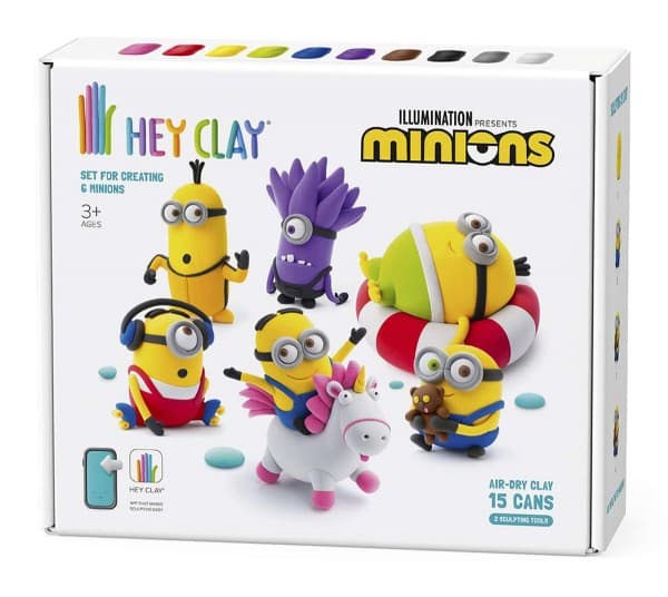 Hey Clay Minions Set + Accessories 15 Cans 15026