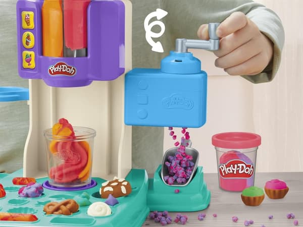 Play-Doh Rainbow Swirl Glassmaskin Lekset