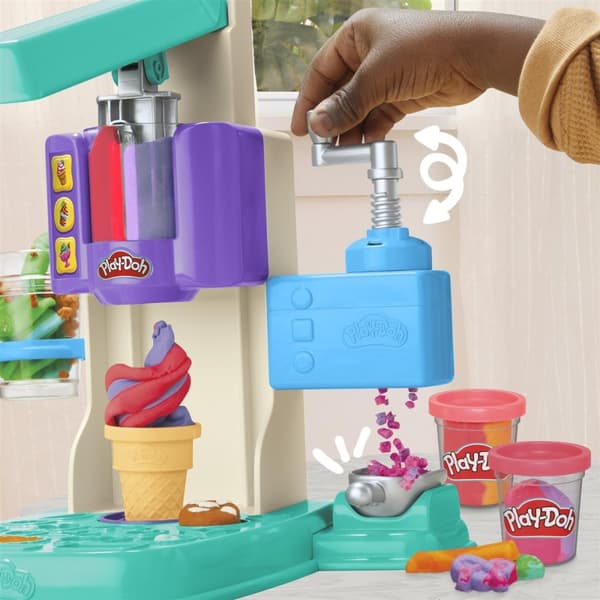 Play-Doh Rainbow Swirl Glassmaskin Lekset