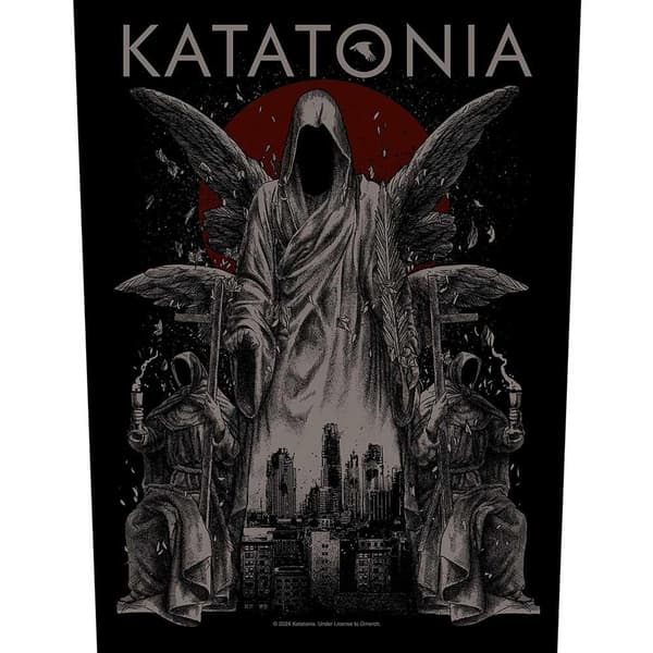 Katatonia Night Is The New Day Patch Black/Grey One Size