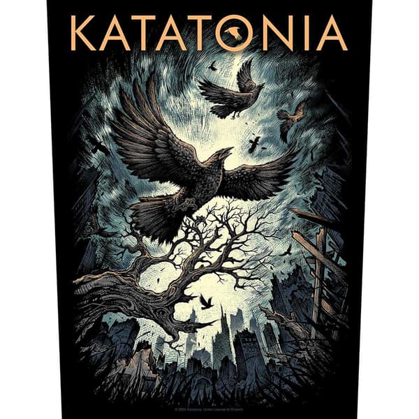 Katatonia Uncover The Skies Patch Black One Size