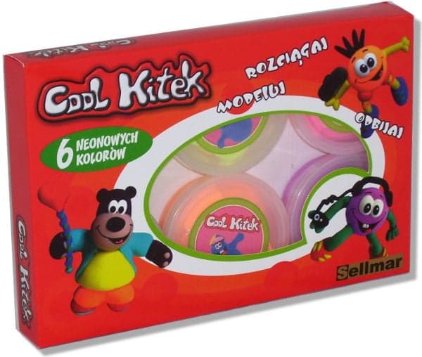 Sellmar COOL KITEK Neon Plastic Paste 6 stk - CK6