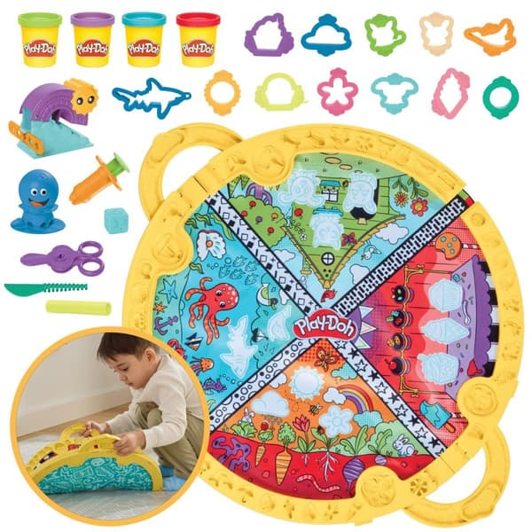 Play-Doh Starters Fold and Go Playmat